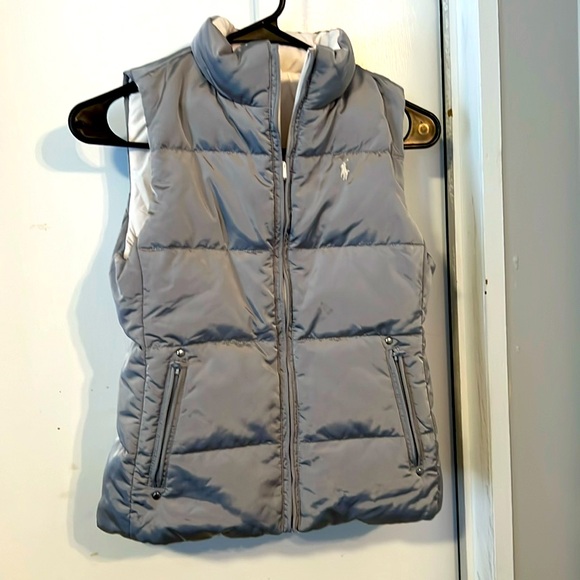 Ralph Lauren Other - Ralph Lauren heavyweight reversible puffer vest for girls. Size M (8-10)